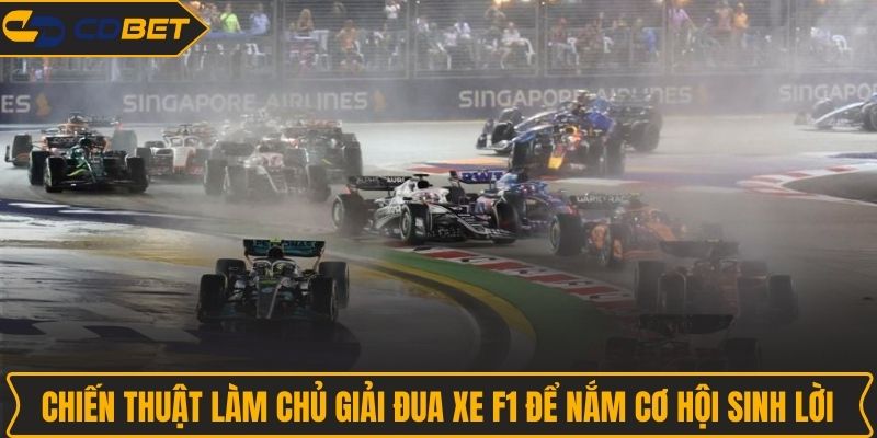 Chiến thuật làm chủ giải đua xe F1 để nắm cơ hội sinh lời